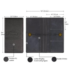 Car Registration & Insurance Holder for Driver's Key Cards