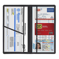 Car Registration & Insurance Holder for Driver's Key Cards