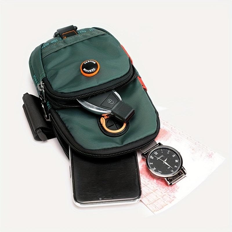 Outdoor Arm Bag Lightweight Sports Running Bag With Earphone Hole