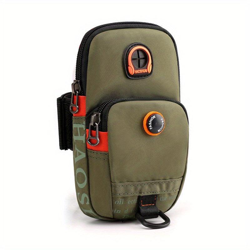 Outdoor Arm Bag Lightweight Sports Running Bag With Earphone Hole