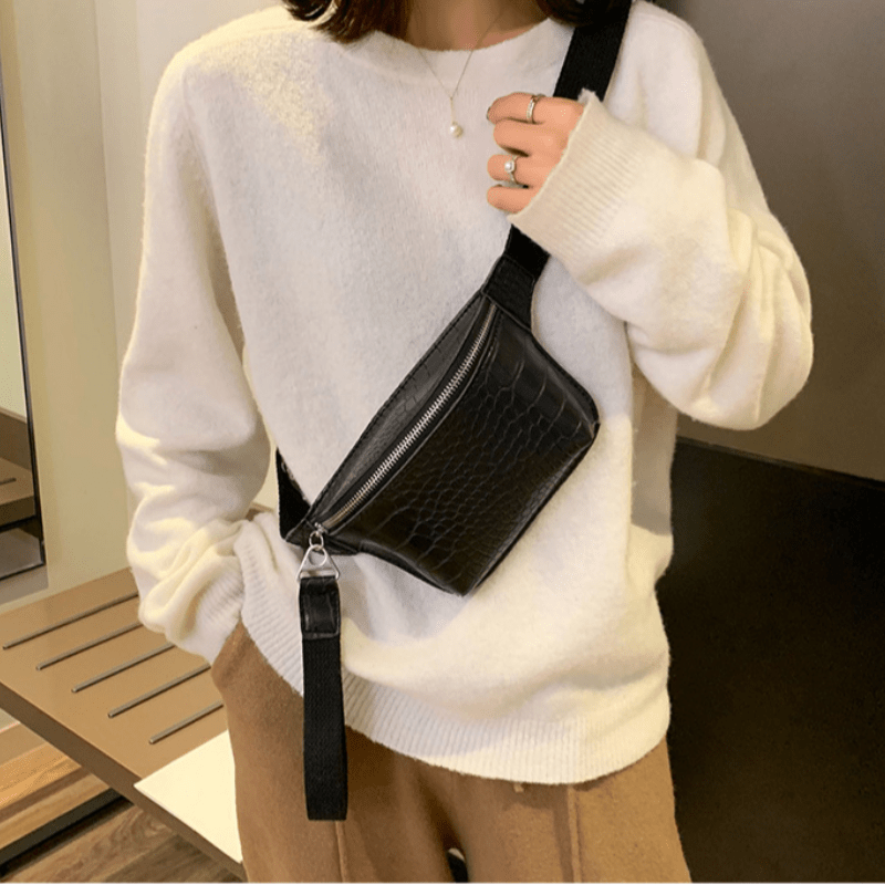 Women's Chest Bag Waist Pack Adjustable Strap Bum Bag Fanny Pack