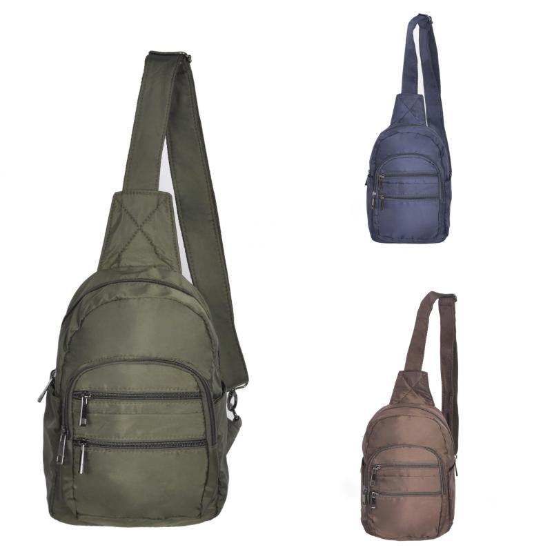 Casual Nylon Chest Bag Lightweight Waterproof Shoulder Bag