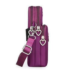 Mini Balloon Print Armband Bag Women's Letter Detail Phone Purse