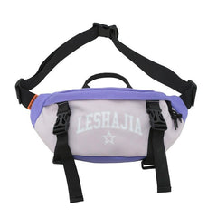 Casual Large Letter Print Crossbody Bag