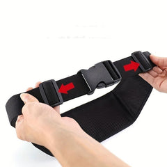 Waterproof Running Belt Bag with Bottle Holder for Hiking Cycling