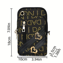 Mini Mobile Phone Arm Bag Nylon Durable Wrist Bag Portable