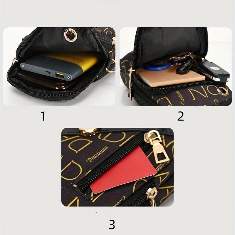 Mini Mobile Phone Arm Bag Nylon Durable Wrist Bag Portable