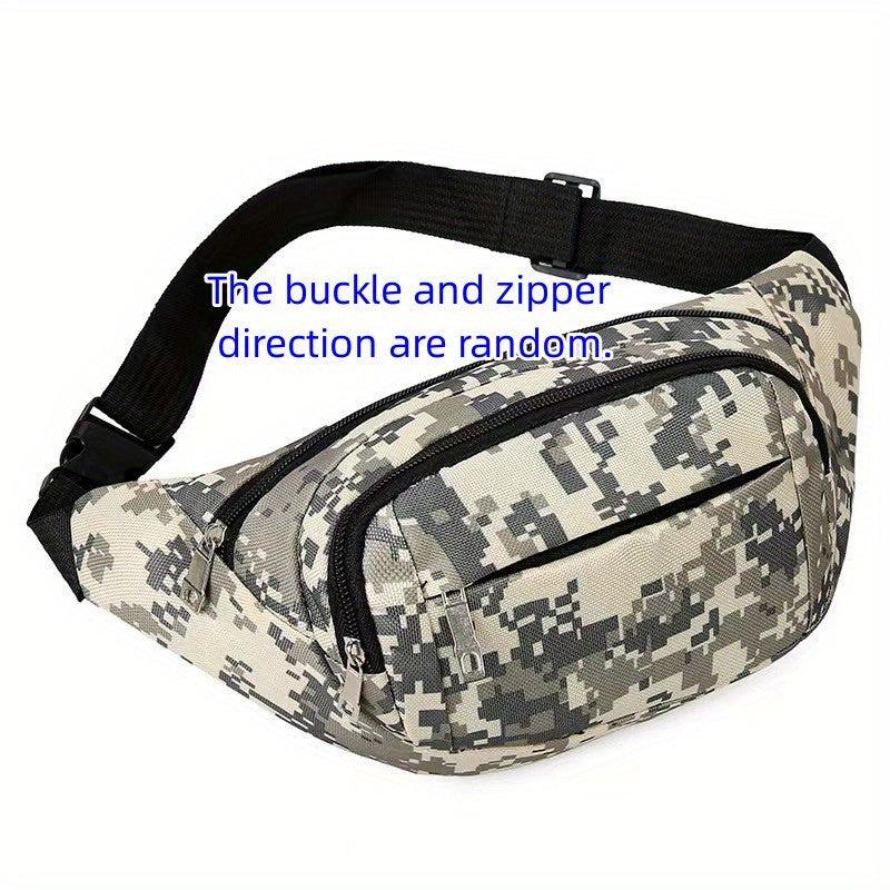 Waist Bag Sports Fitness Gym Crossbody Bag Casual Outdoor Travel Fanny Pack
