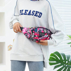 Waist Bag Sports Fitness Gym Crossbody Bag Casual Outdoor Travel Fanny Pack