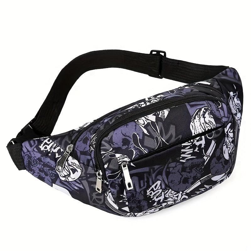 Waist Bag Sports Fitness Gym Crossbody Bag Casual Outdoor Travel Fanny Pack