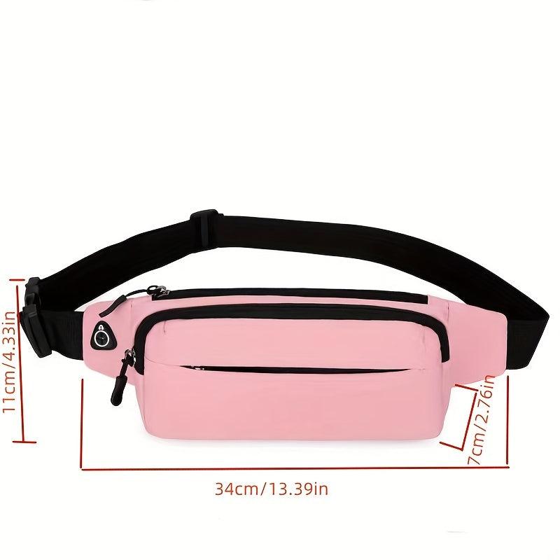 Waterproof Outdoor Sports Fanny Pack with Earphone Hole