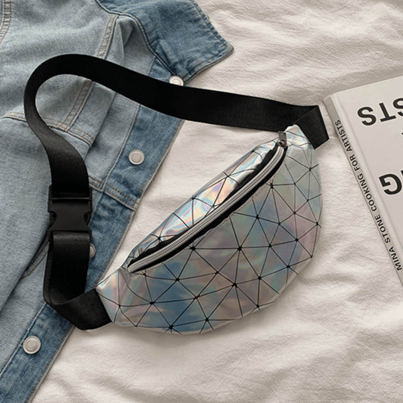 Holographic Waist Bag Laser Chest Bag Multifunctional