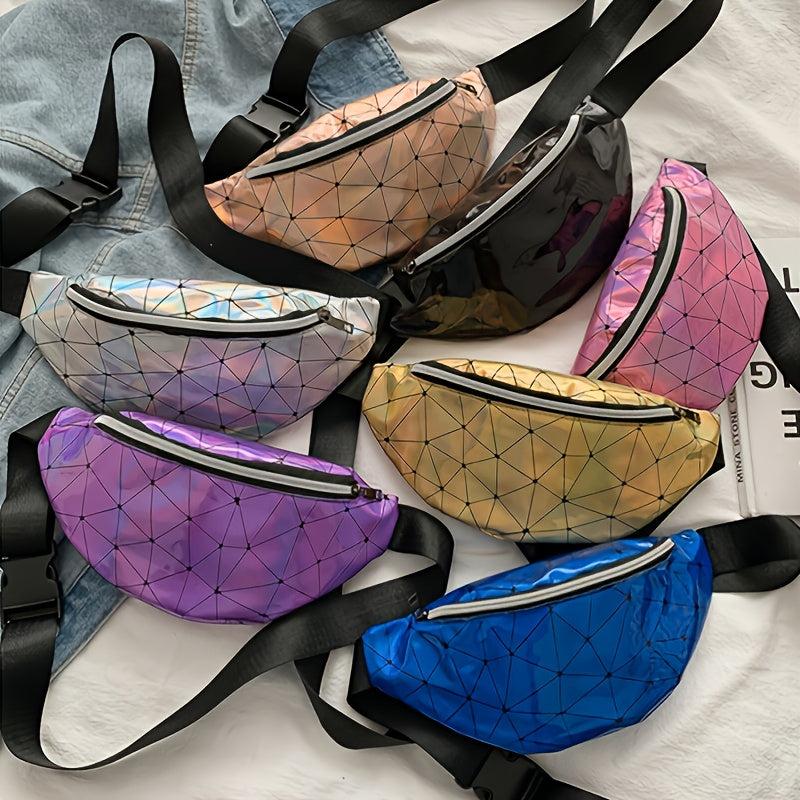 Holographic Waist Bag Laser Chest Bag Multifunctional