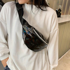 Holographic Waist Bag Laser Chest Bag Multifunctional