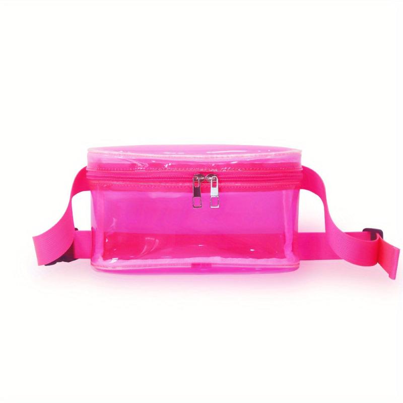 Clear PVC Waist Bag Waterproof Crossbody Bag for Travel
