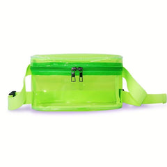 Clear PVC Waist Bag Waterproof Crossbody Bag for Travel