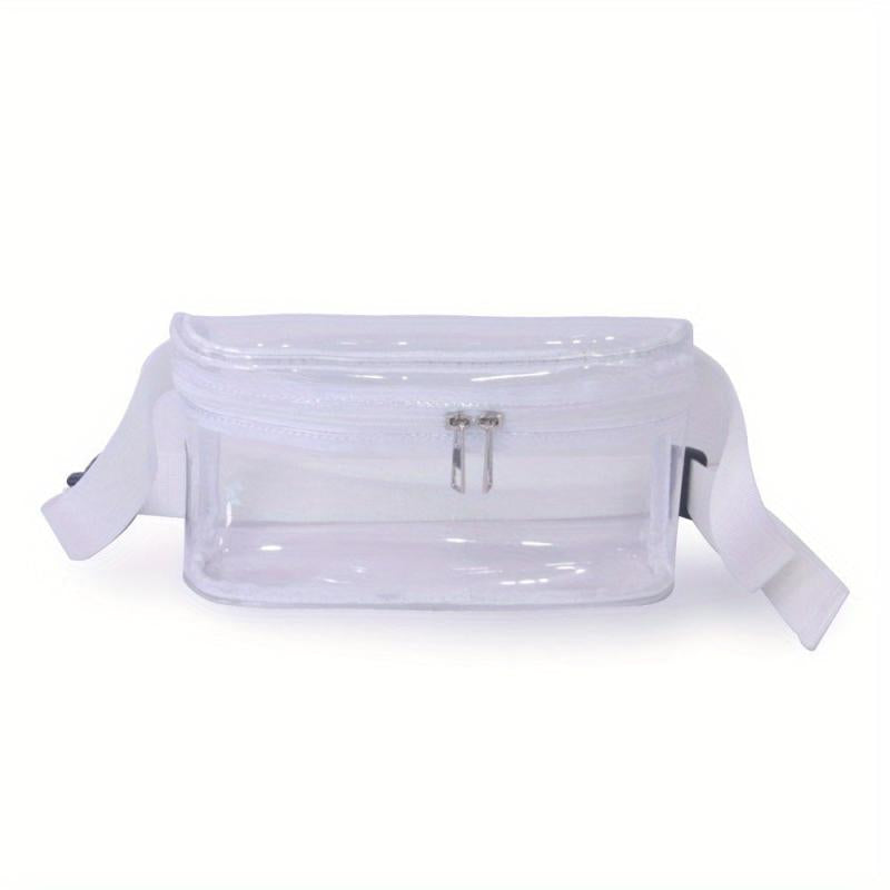 Clear PVC Waist Bag Waterproof Crossbody Bag for Travel