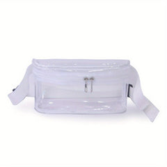 Clear PVC Waist Bag Waterproof Crossbody Bag for Travel