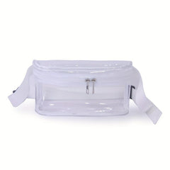 Clear PVC Waist Bag Waterproof Crossbody Bag for Travel