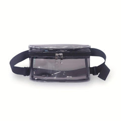 Clear PVC Waist Bag Waterproof Crossbody Bag for Travel