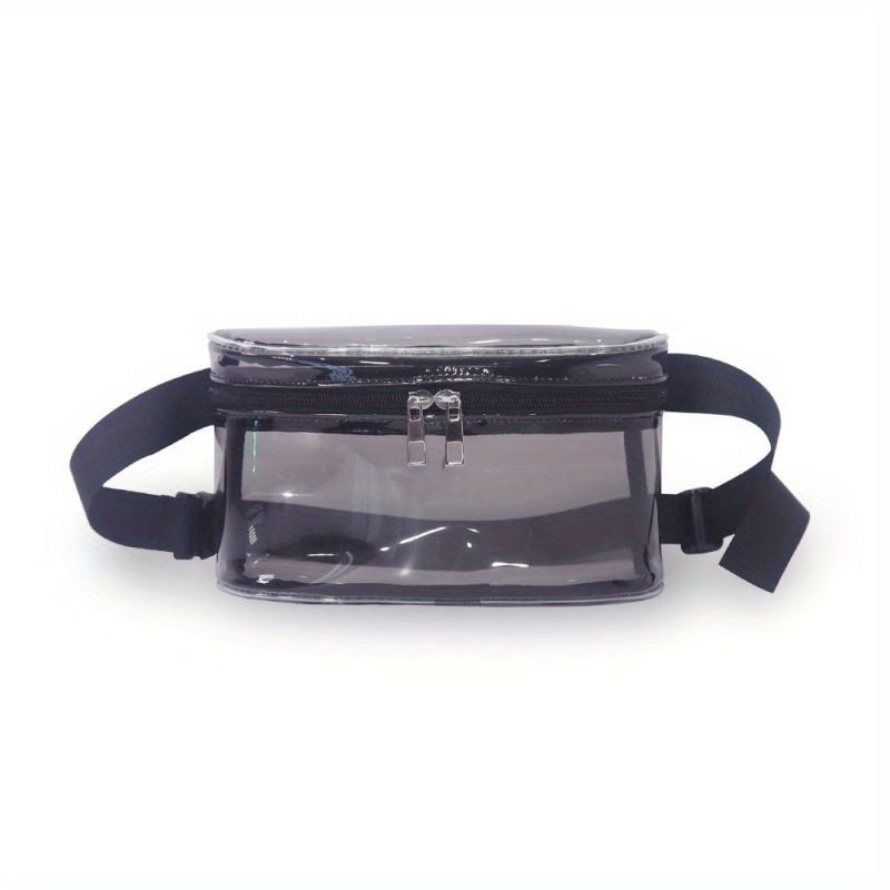 Clear PVC Waist Bag Waterproof Crossbody Bag for Travel