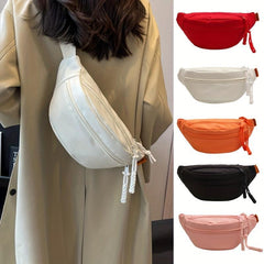 Casual Canvas Chest Bag Lightweight Crossbody