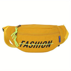Canvas Casual Chest Bag Lightweight Crossbody Bag