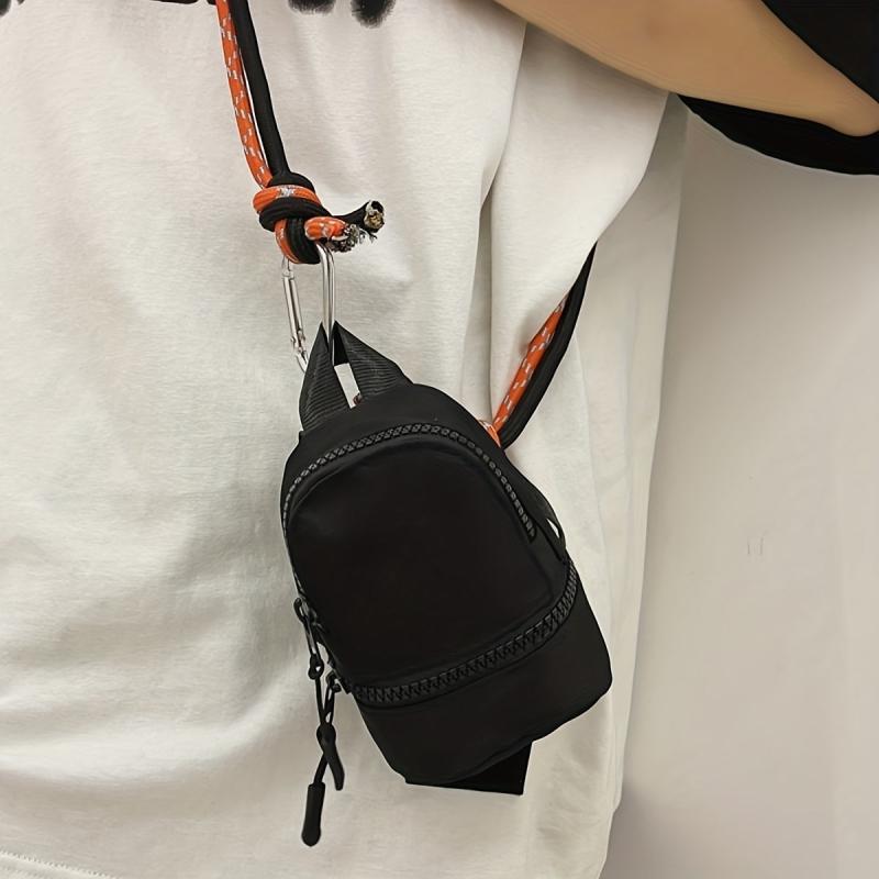 Mini Outdoor Casual Chest Bag Nylon Lightweight Crossbody Bag