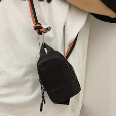 Mini Outdoor Casual Chest Bag Nylon Lightweight Crossbody Bag