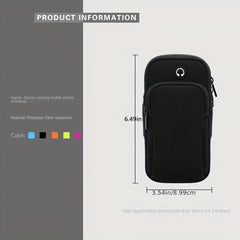Sports Armband Bag with Earphone Hole for Travel