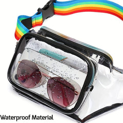 Transparent Waist Bag PVC Portable Fanny Pack Travel Streetwear