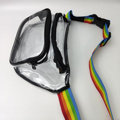 Transparent Waist Bag PVC Portable Fanny Pack Travel Streetwear