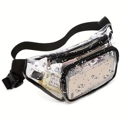 Transparent Waist Bag PVC Portable Fanny Pack Travel Streetwear