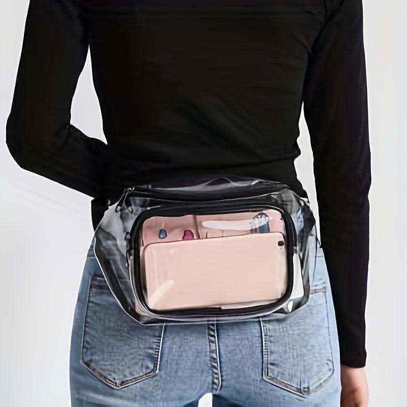 Transparent Waist Bag PVC Portable Fanny Pack Travel Streetwear
