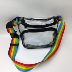 Transparent Waist Bag PVC Portable Fanny Pack Travel Streetwear