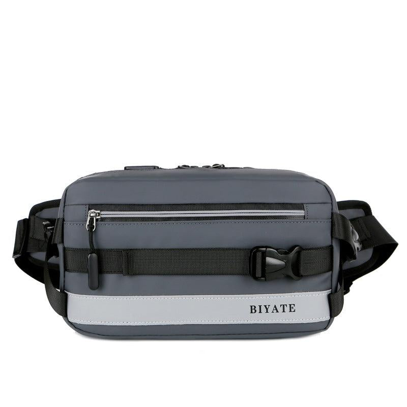 Colorblock Chest Bag Square Crossbody Sports Phone Bag
