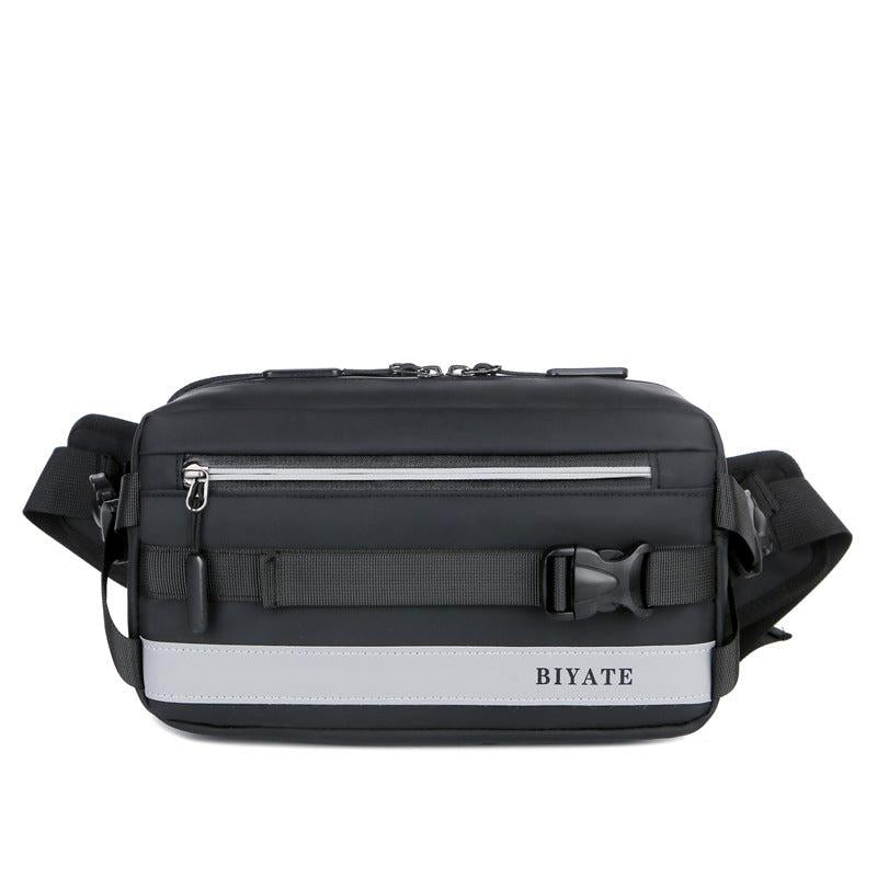 Colorblock Chest Bag Square Crossbody Sports Phone Bag
