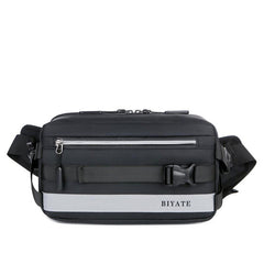 Colorblock Chest Bag Square Crossbody Sports Phone Bag