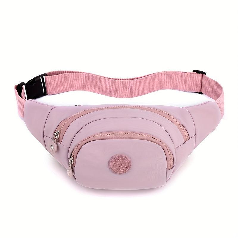 Casual Printed Fanny Pack Nylon Belt Bag Waist Phone Bag