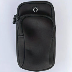 Colorblock Sports Arm Bag Zipper Phone Bag