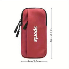 Arm Bag Zipper Sports Outdoor Bag Running Phone Bag