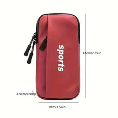 Arm Bag Zipper Sports Outdoor Bag Running Phone Bag