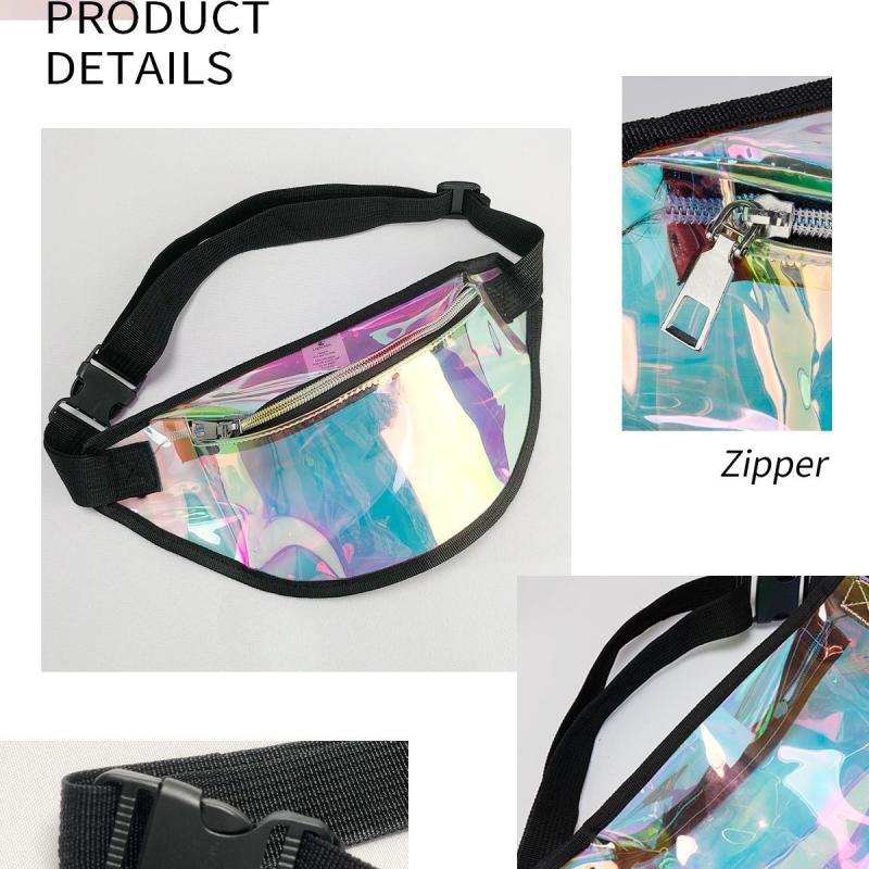 Glitter Fanny Pack Crossbody Bag for Women
