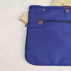 Men's Canvas Crossbody Bag Vintage Messenger Shoulder Backpack