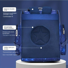 Waterproof Children Schoolbag Boys Kids Backpack Astronaut Space Starry Sky
