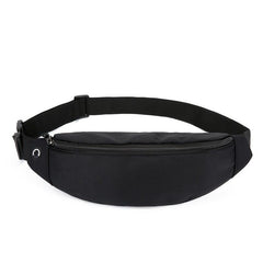 Women's Casual Front Zipper Waist Bag with Adjustable Strap
