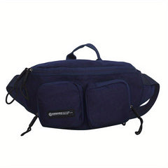 Canvas Crossbody Bag Outdoor Travel Chest Purse Fanny Pack