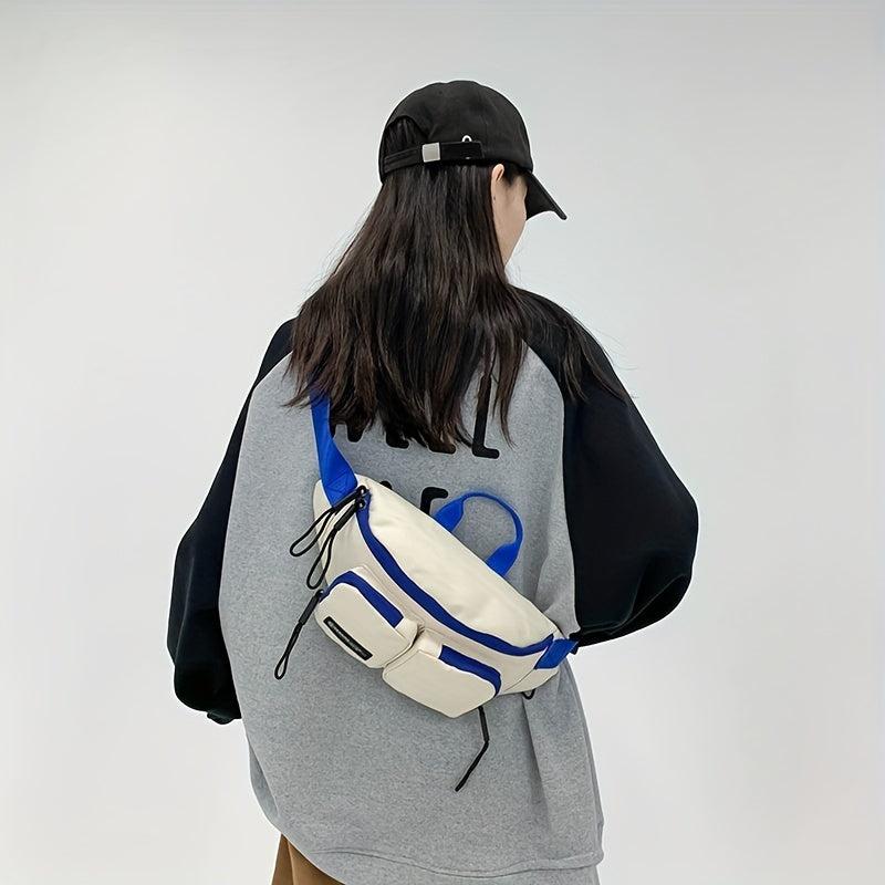 Canvas Crossbody Bag Outdoor Travel Chest Purse Fanny Pack