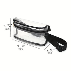 Clear PVC Waterproof Waist Bag for Beach & Swimming