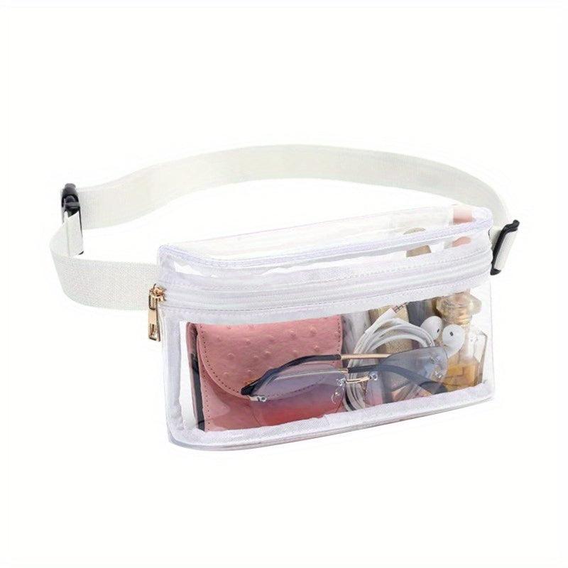 Clear PVC Waterproof Waist Bag for Beach & Swimming